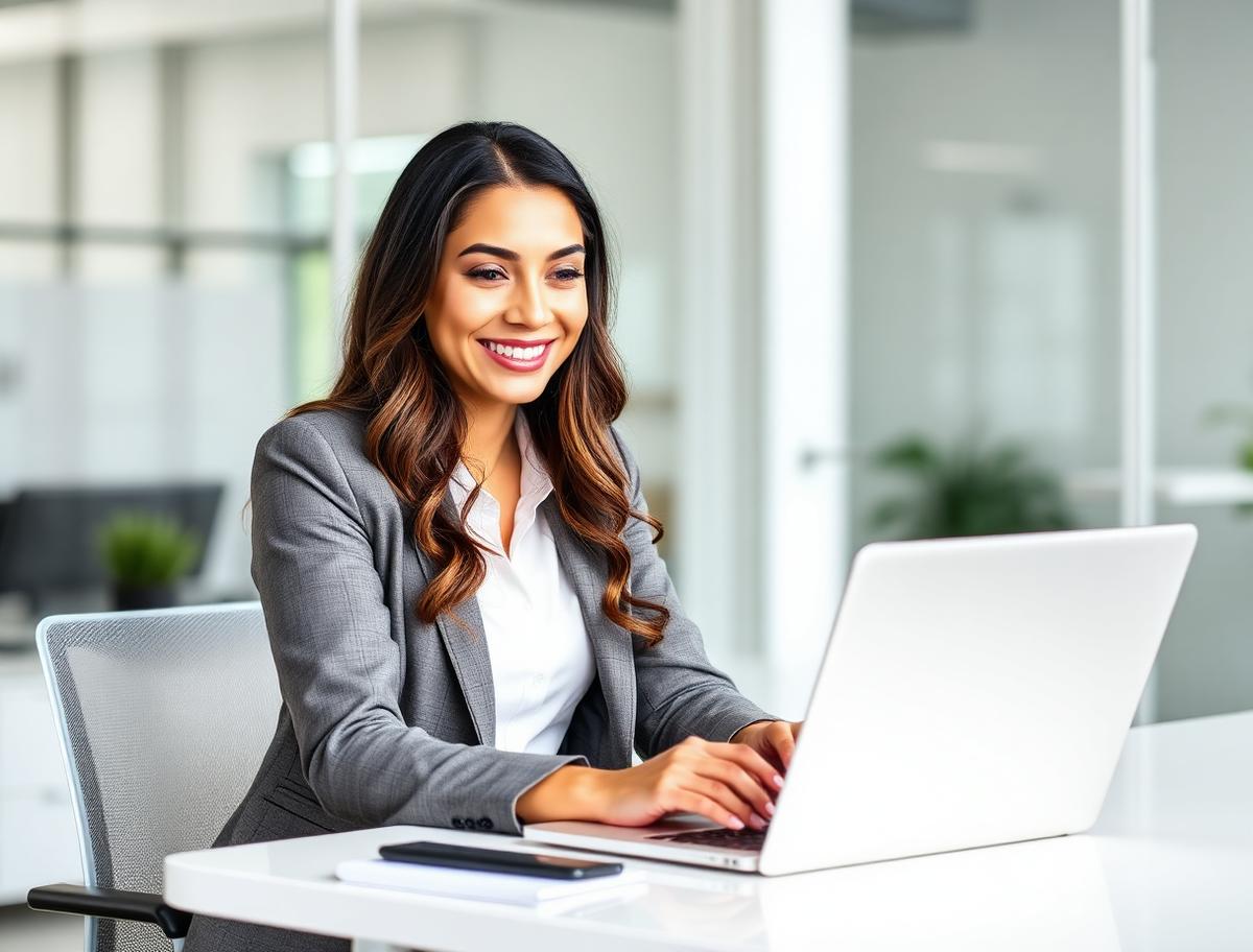 Consultora da Consórcio Digital em atendimento personalizado a um cliente